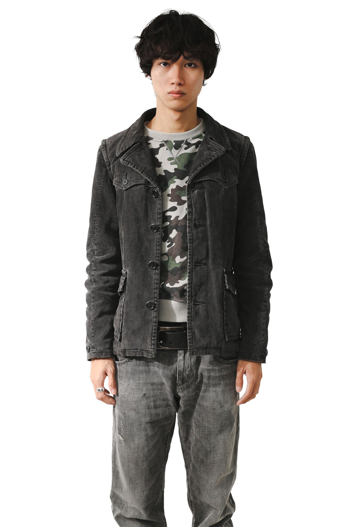 PLEDGE - CORDUROY DETACHABLE JACKET