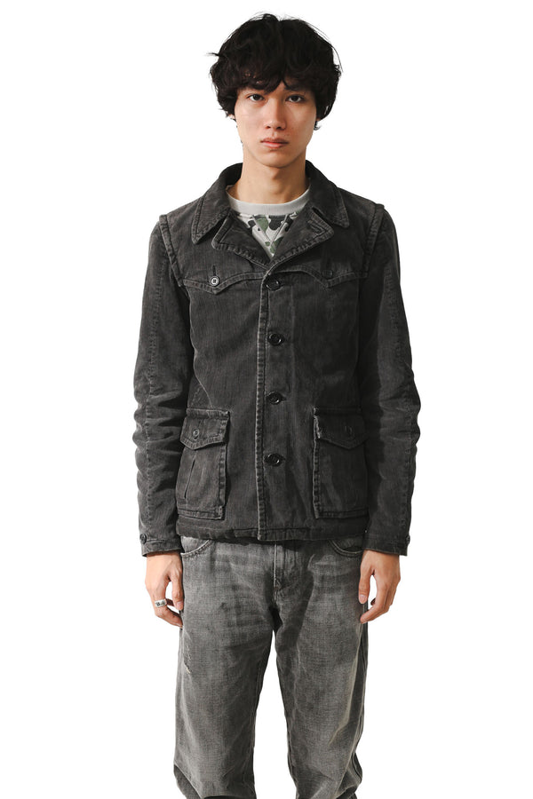 PLEDGE - CORDUROY DETACHABLE JACKET