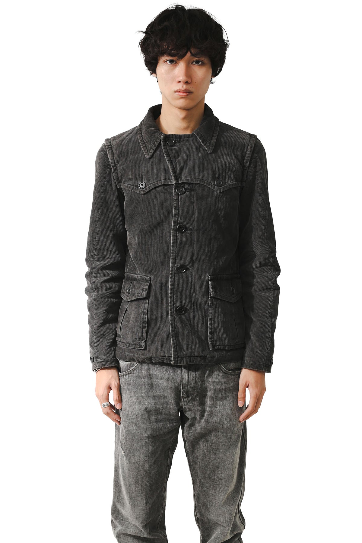 PLEDGE - CORDUROY DETACHABLE JACKET