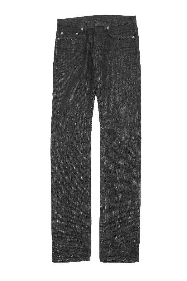 DIOR HOMME 07F/W - BLACK STRAIGHT JEANS
