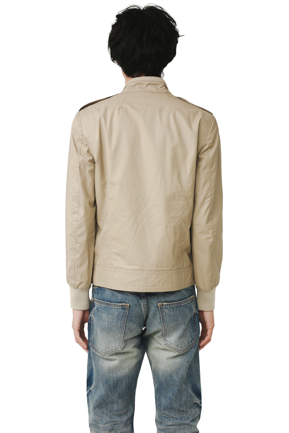 STAND COLLAR SHORT BLOUSON