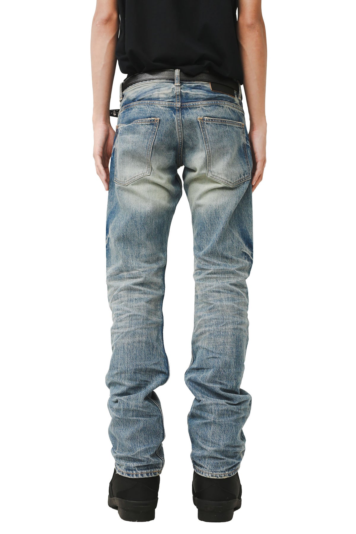RIPVANWINKLE - FADED STRAIGHT JEANS