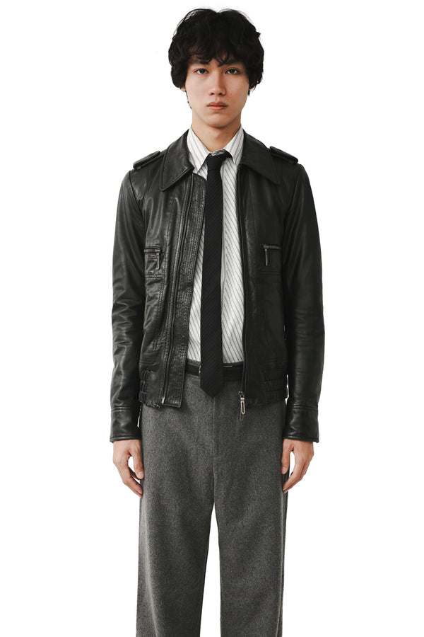 GALAABEND - LEATHER SHORT JACKET