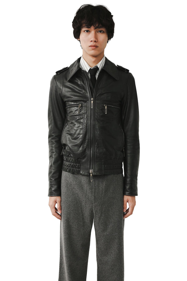 GALAABEND - LEATHER SHORT JACKET