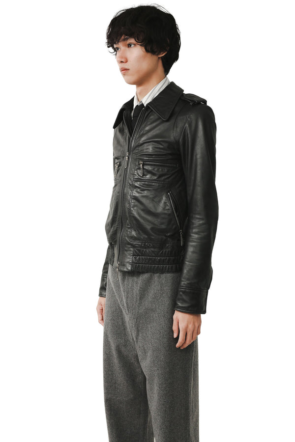 GALAABEND - LEATHER SHORT JACKET