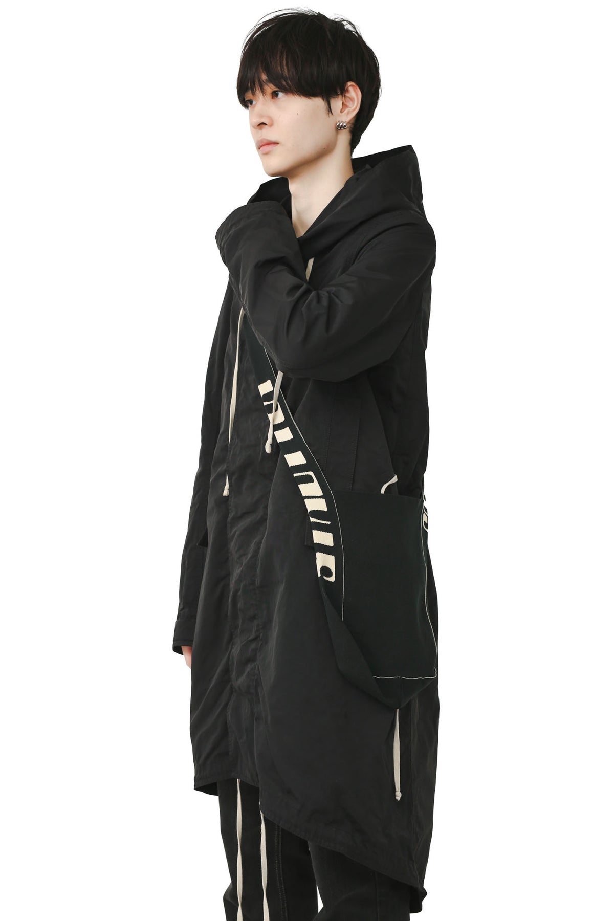 RICK OWENS - KNIT SHOULDER BAG