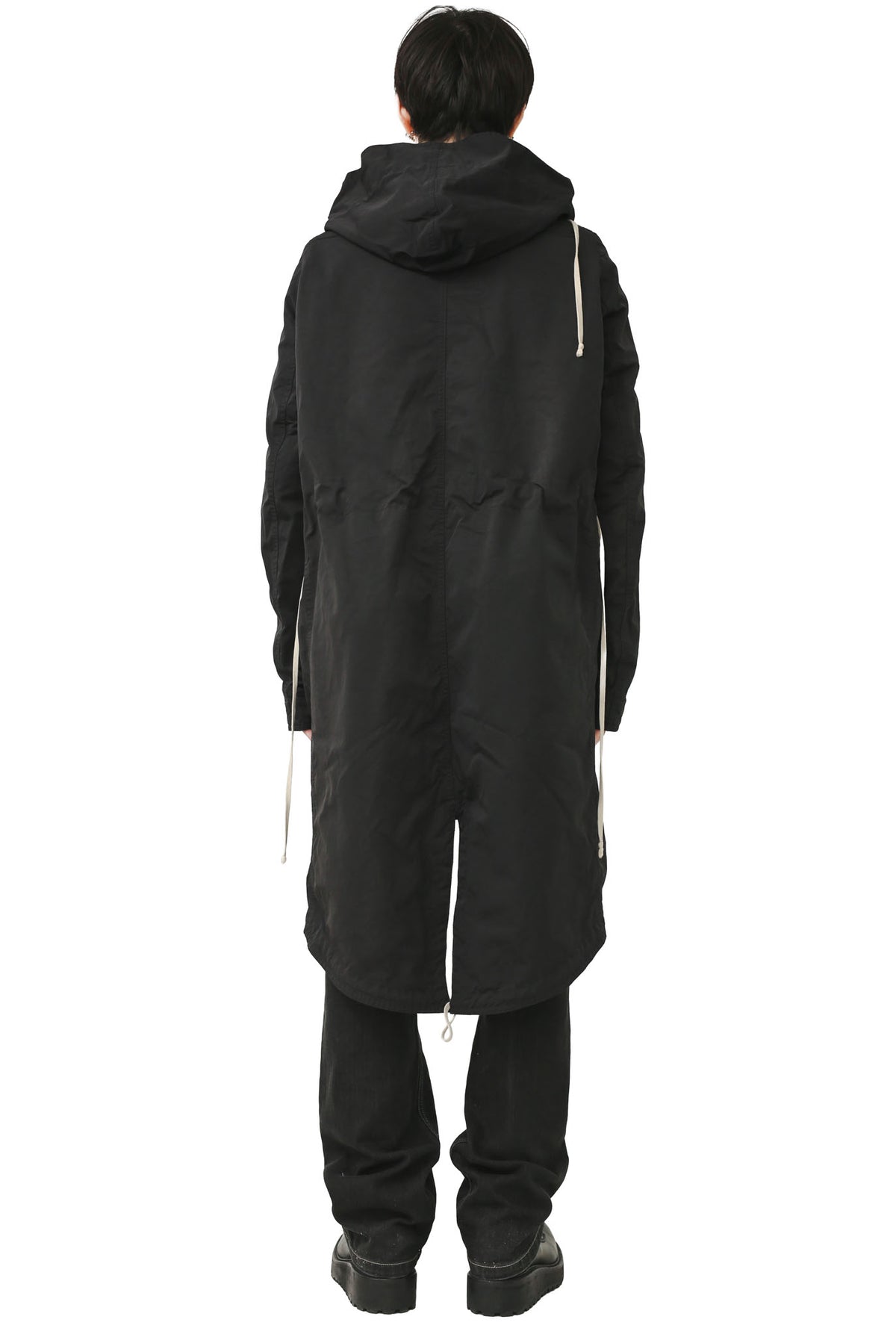 RICK OWENS DRKSHDW - FISHTAILPARKA COAT