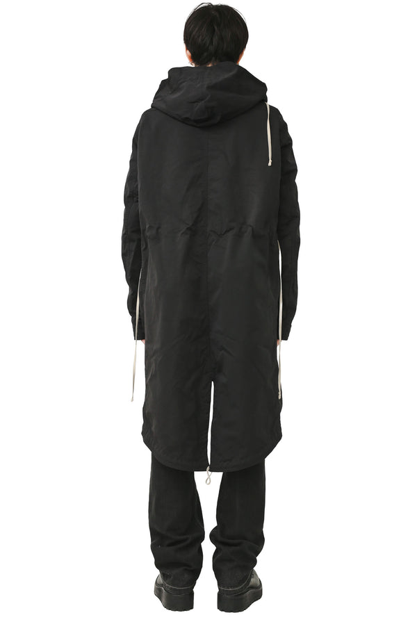 RICK OWENS DRKSHDW - FISHTAILPARKA COAT
