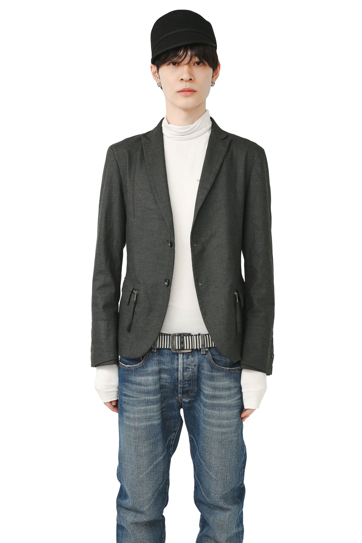 PPFM - ZIPPED TAILORED JACKET