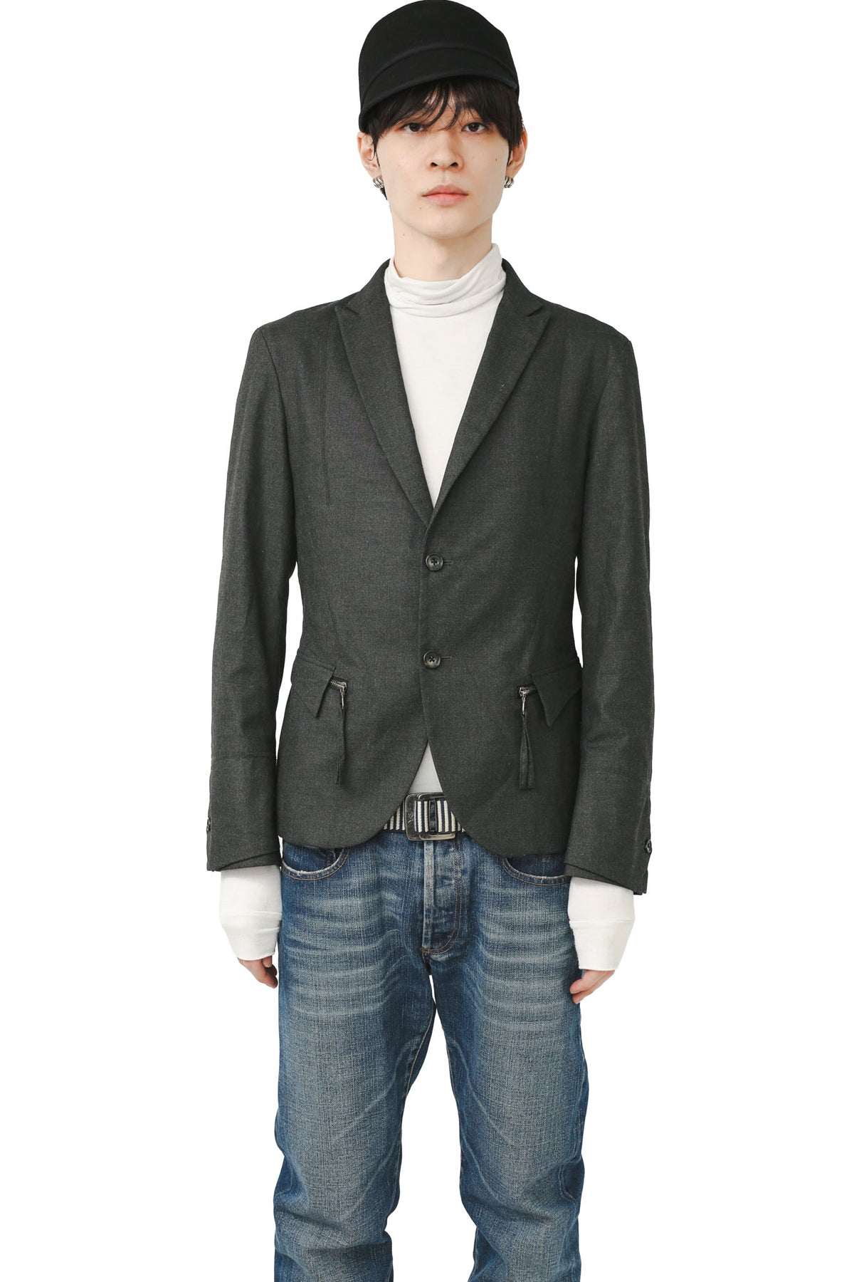 PPFM - ZIPPED TAILORED JACKET