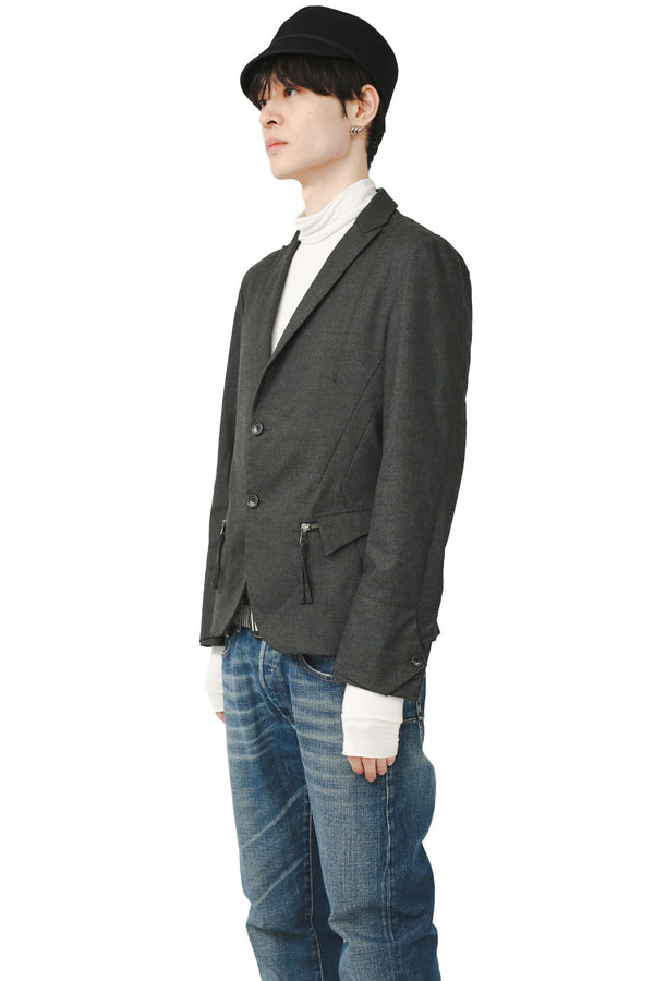 PPFM - ZIPPED TAILORED JACKET