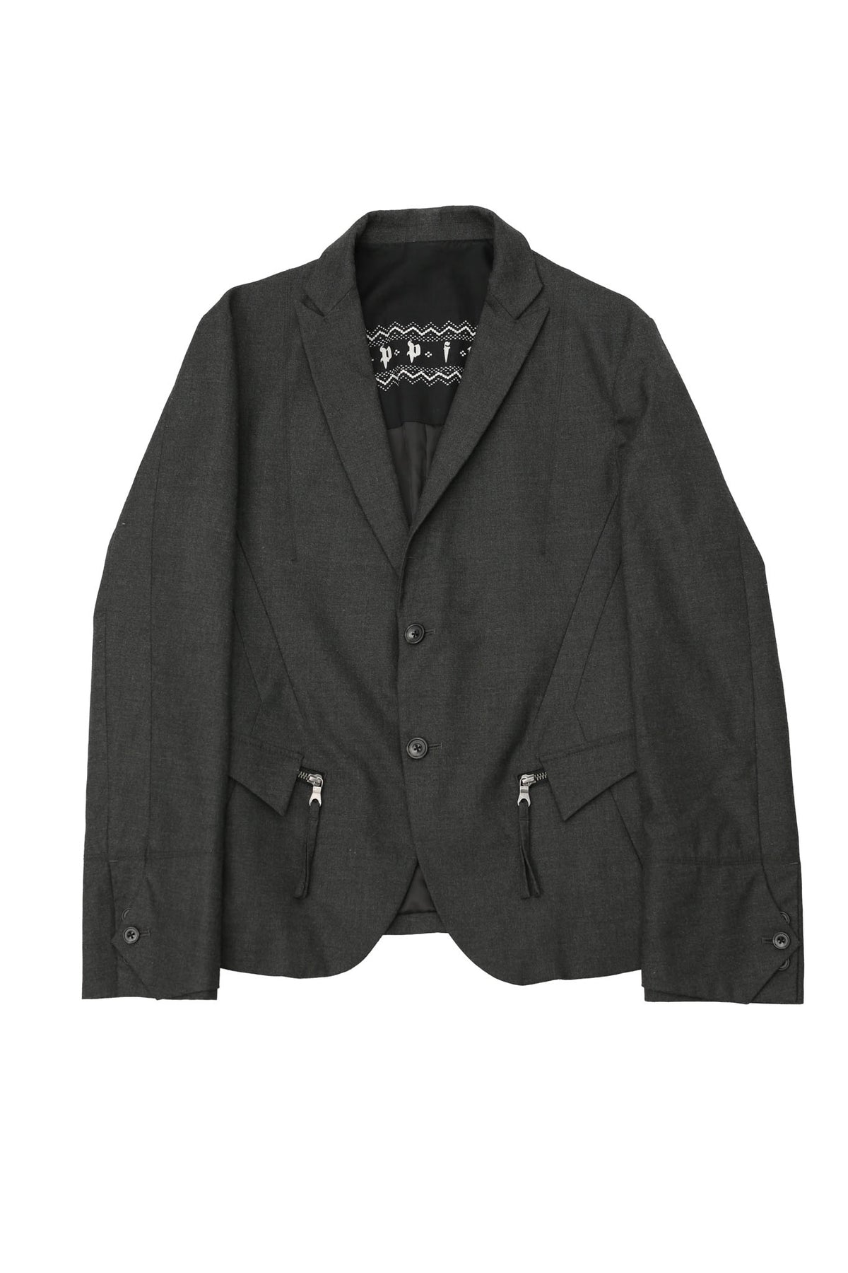 PPFM - ZIPPED TAILORED JACKET