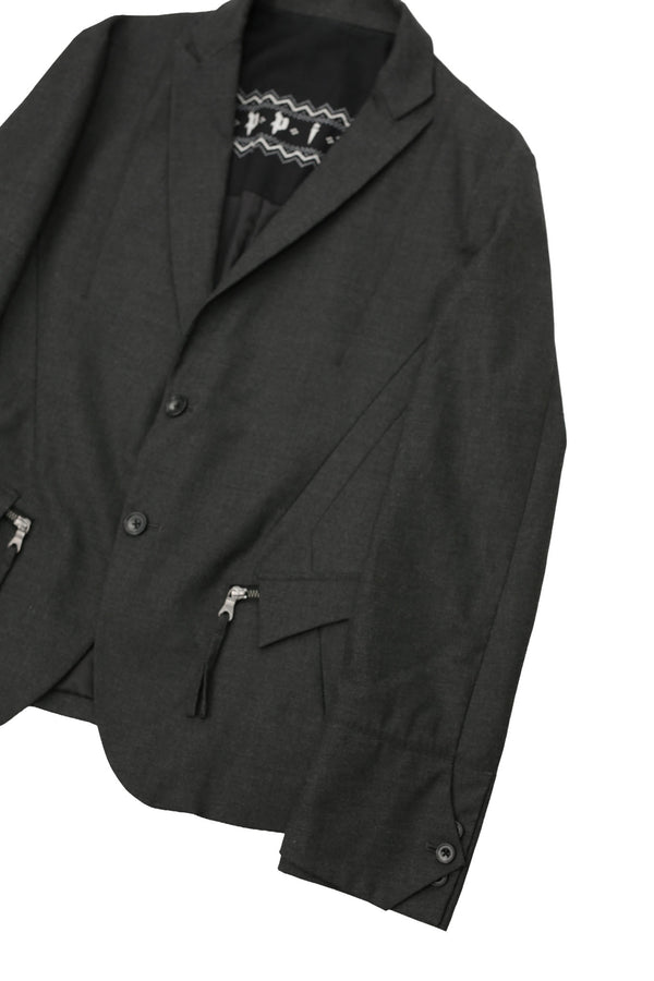 PPFM - ZIPPED TAILORED JACKET