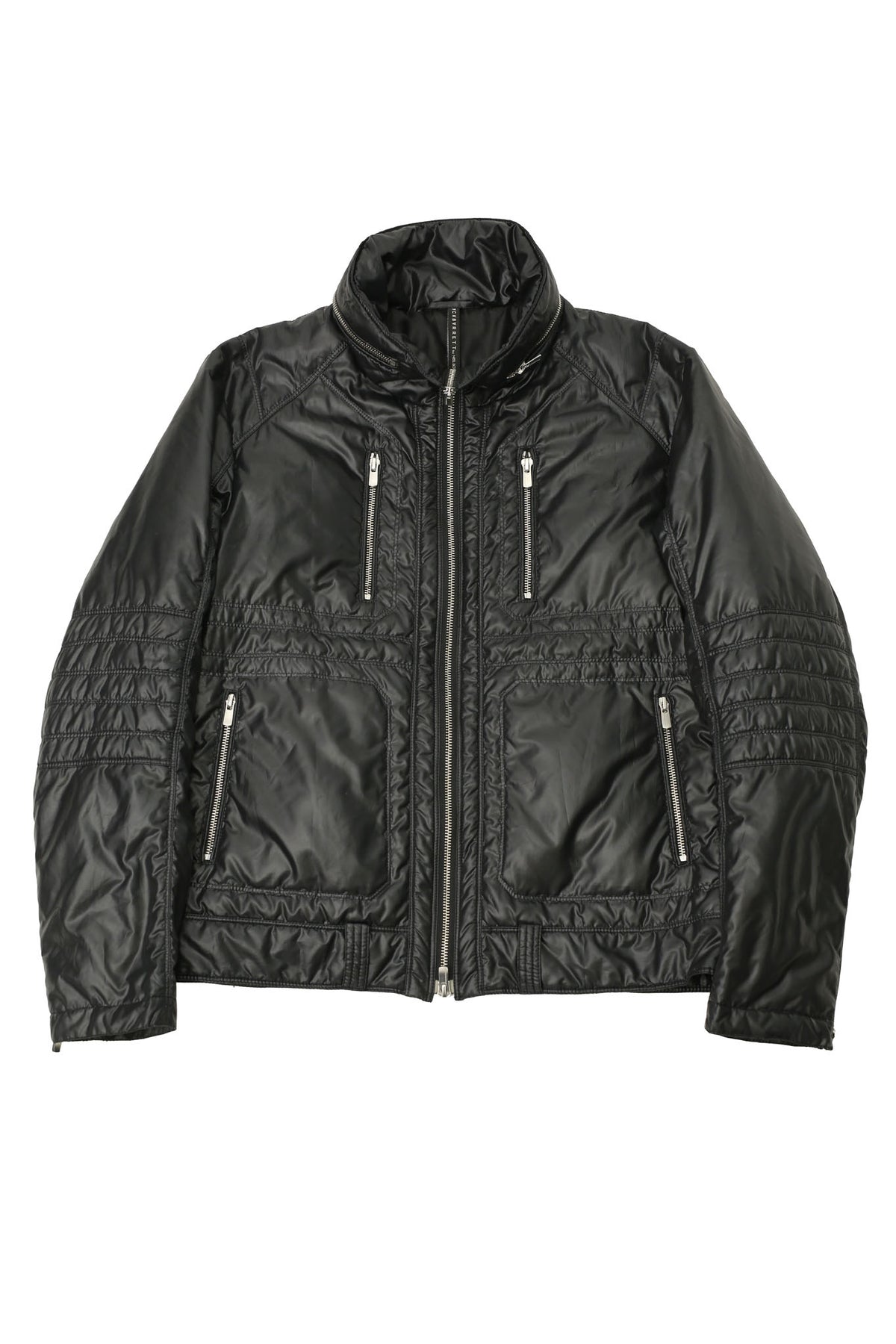 NEIL BARRETT - PATENT ZIPPED DOWN JACKET