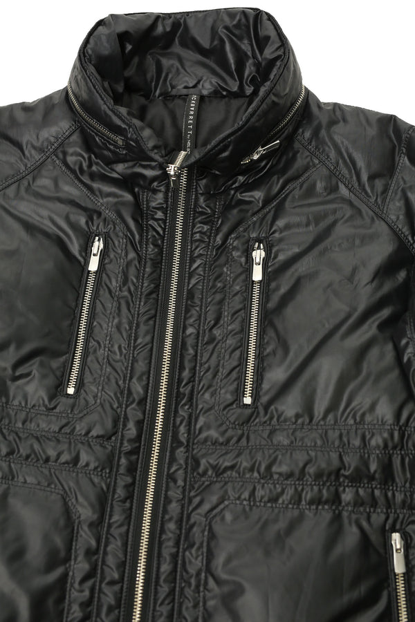 NEIL BARRETT - PATENT ZIPPED DOWN JACKET