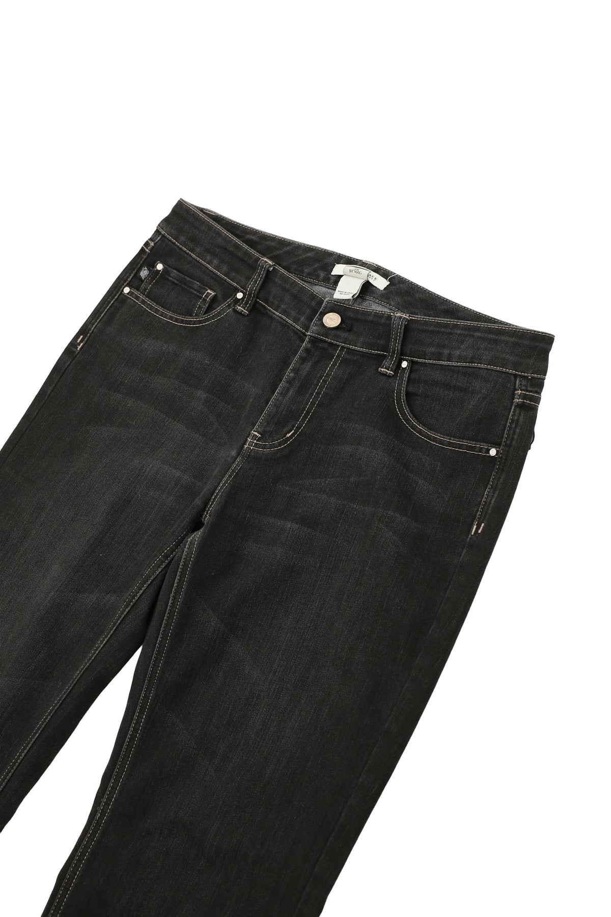 VINTAGE BLACK STRAIGHT JEANS