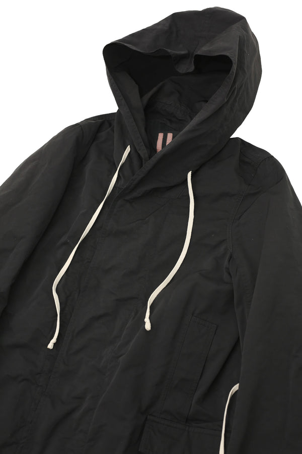 RICK OWENS DRKSHDW - FISHTAILPARKA COAT