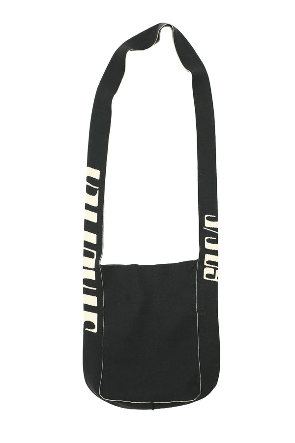 RICK OWENS - KNIT SHOULDER BAG