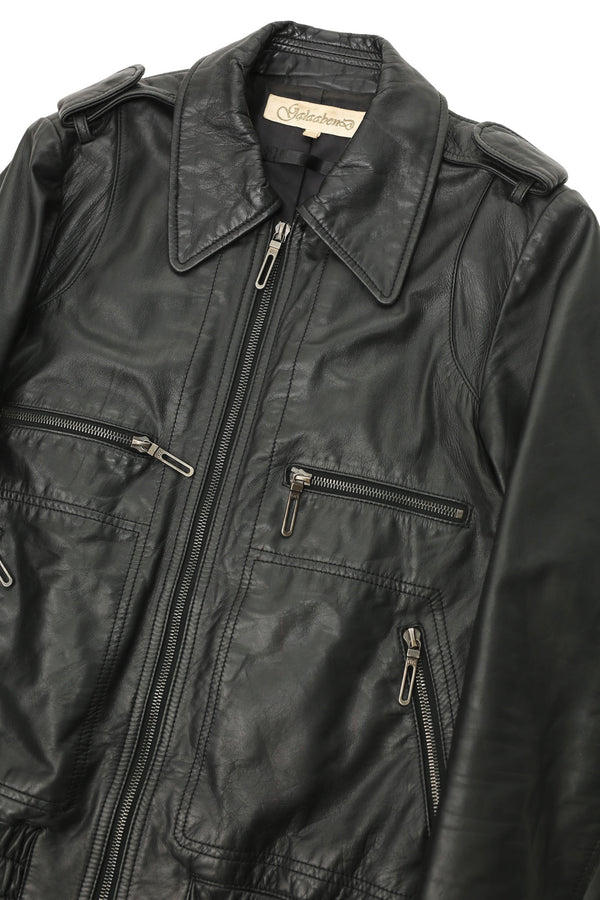 GALAABEND - LEATHER SHORT JACKET