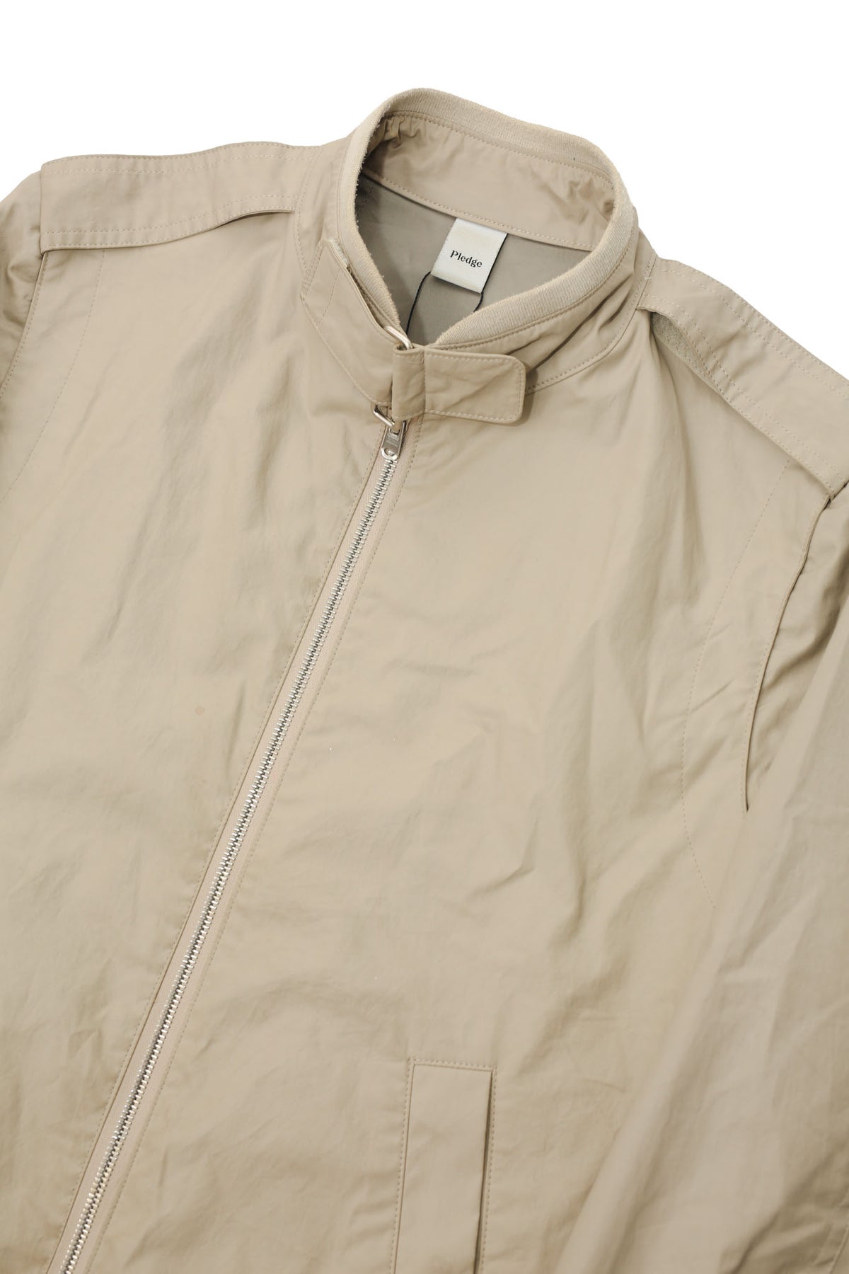 STAND COLLAR SHORT BLOUSON